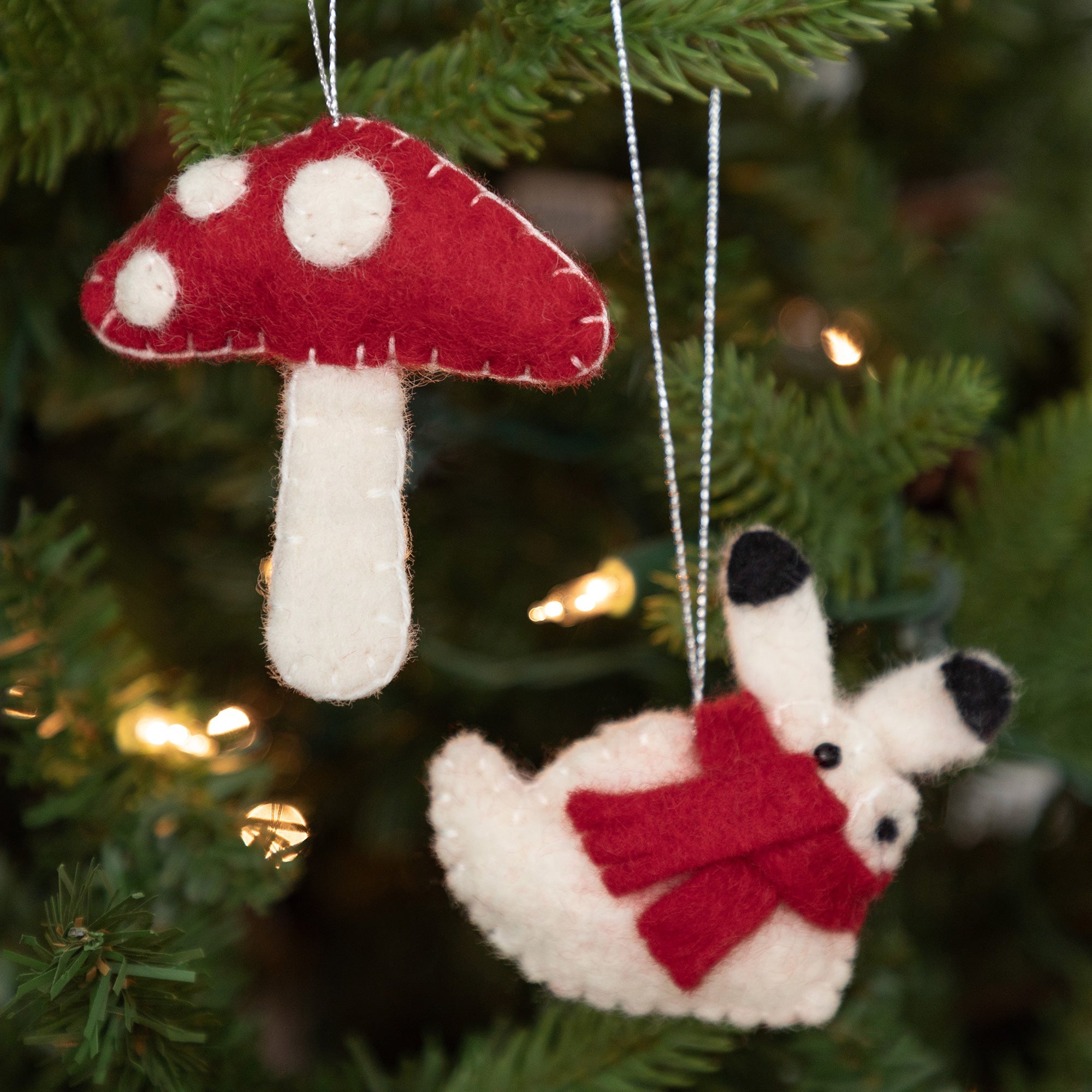 Felt Woodland Ornament - Aaria Tees Aaria Tees