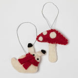 Felt Woodland Ornament - Aaria Tees Aaria Tees