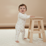 Organic 2-Way Zip Romper - Ice Cream - Aaria Tees Aaria Tees