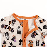 Bark & Treat (Convertible Zip Footies) - Aaria Tees Aaria Tees