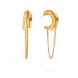 Blaine Chain Hoop Aaria Tees