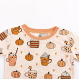 Pumpkin Spice (Long Sleeve PJ) - Aaria Tees Aaria Tees