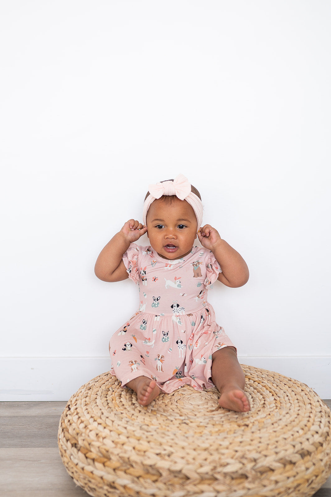Puppy Egg Hunt (Bodysuit Dress) - Aaria Tees Aaria Tees