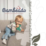 The Little Bamber - Green - Natural Rubber & Baltic Amber Teething Toy - Aaria Tees Aaria Tees