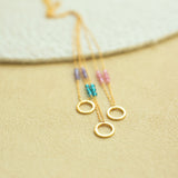 Amethyst Solara Necklace Aaria Tees