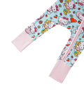 PoshTOT Sanrio Love Hello Kitty Bamboo Baby Convertible Zippy Romper - Aaria Tees Aaria Tees