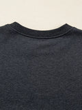 Cowboy Queen Card Drop Shoulder Graphic Sweatshirt Aaria Tees
