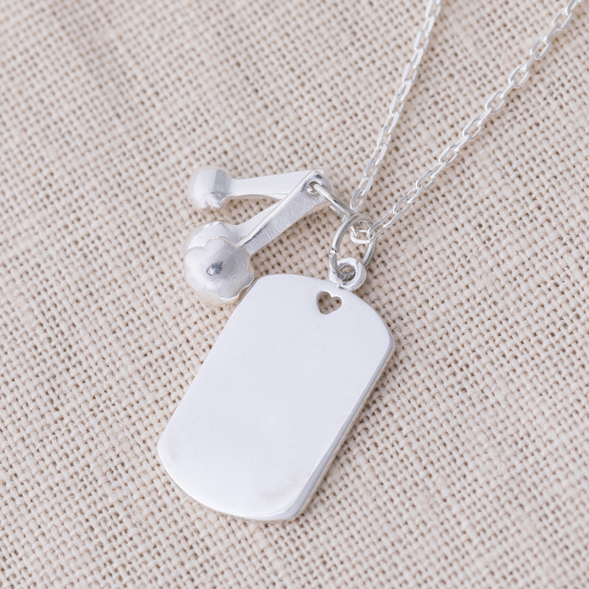 Baked with Pawsitive Love Necklace - Aaria Tees Aaria Tees