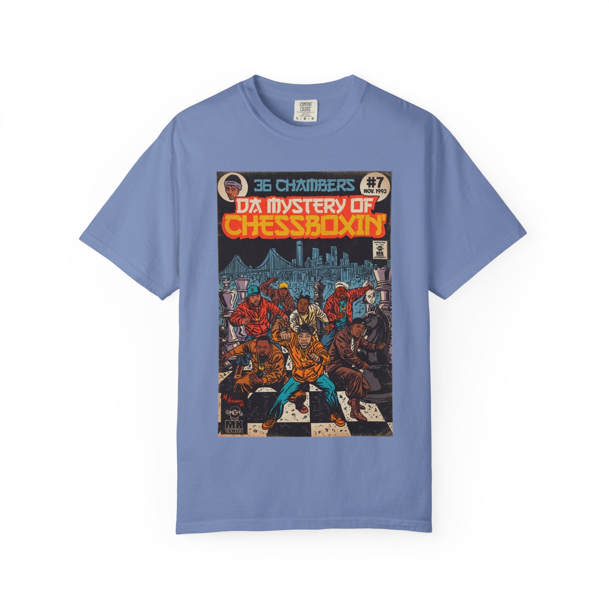 Da Mystery of Chessboxin - Unisex Comfort Colors T-shirt | Hip Hop Graphic Cotton Oversized Streetwear Tee - Aaria Tees Aaria Tees