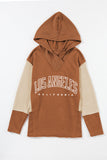 Women's Letter Graphic Hoodie Aaria Tees