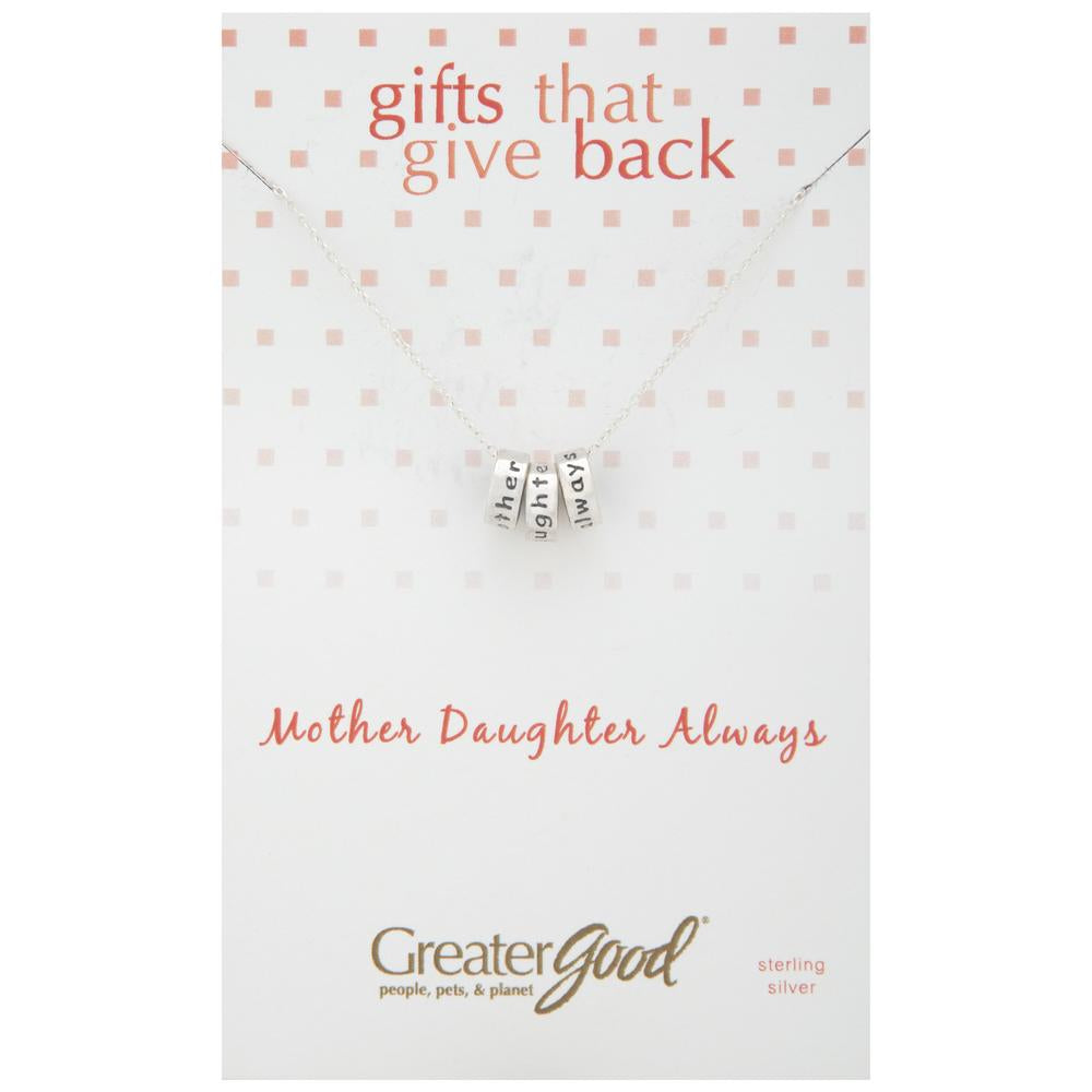 Mother & Daughter Always Necklace - Aaria Tees Aaria Tees