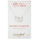 Mother & Daughter Always Necklace - Aaria Tees Aaria Tees