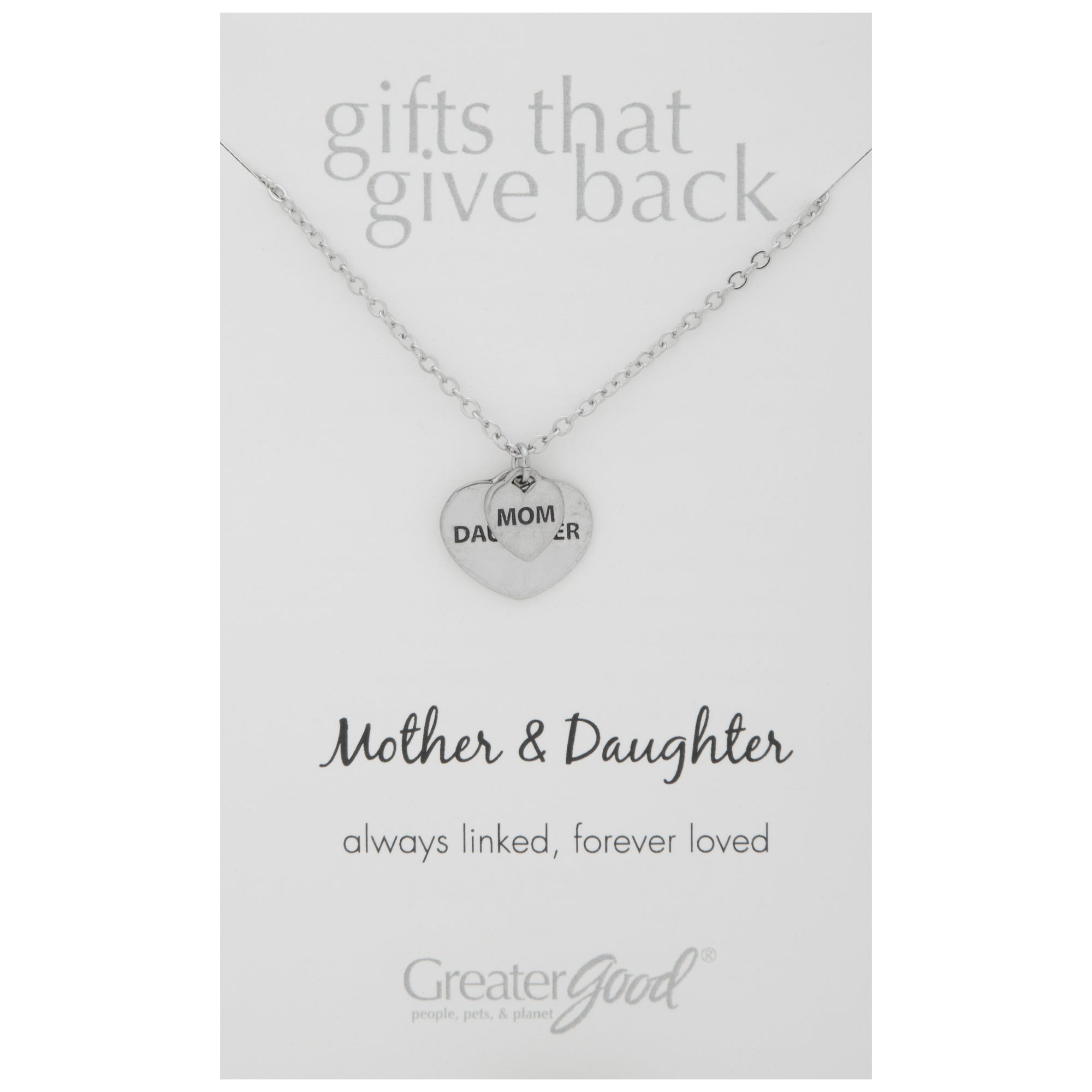 Mother & Daughter Always Necklace - Aaria Tees Aaria Tees