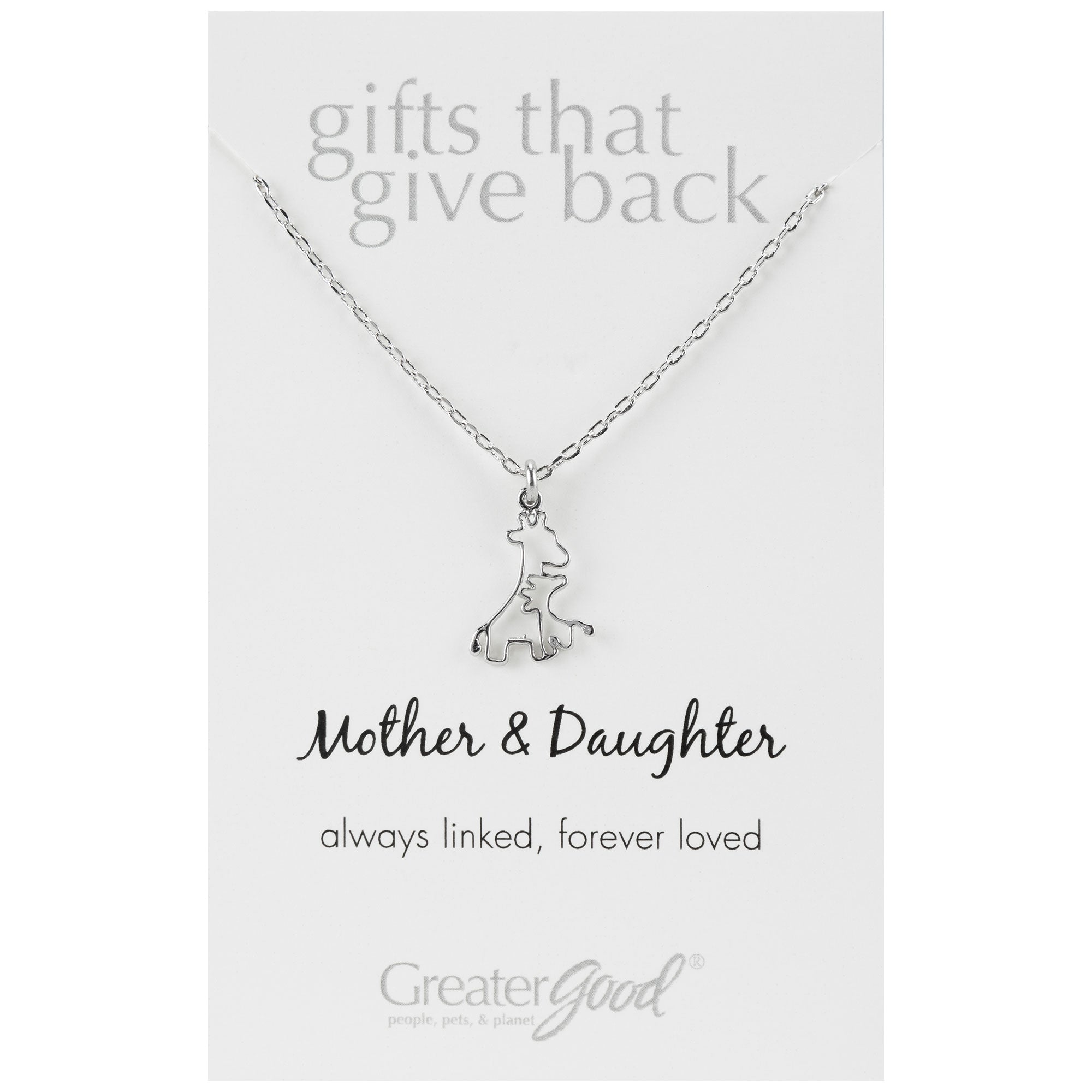 Mother & Daughter Always Necklace - Aaria Tees Aaria Tees