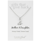 Mother & Daughter Always Necklace - Aaria Tees Aaria Tees