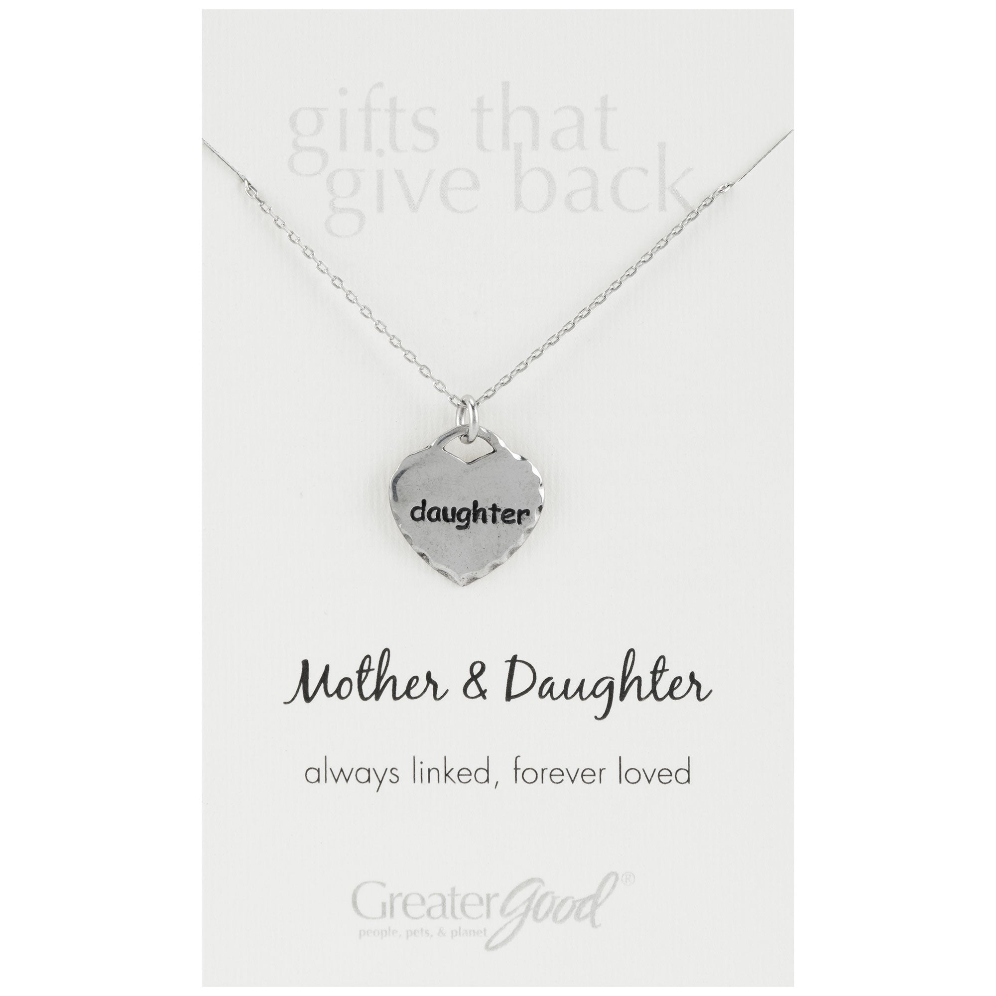 Mother & Daughter Always Necklace - Aaria Tees Aaria Tees