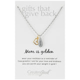Mother & Daughter Always Necklace - Aaria Tees Aaria Tees