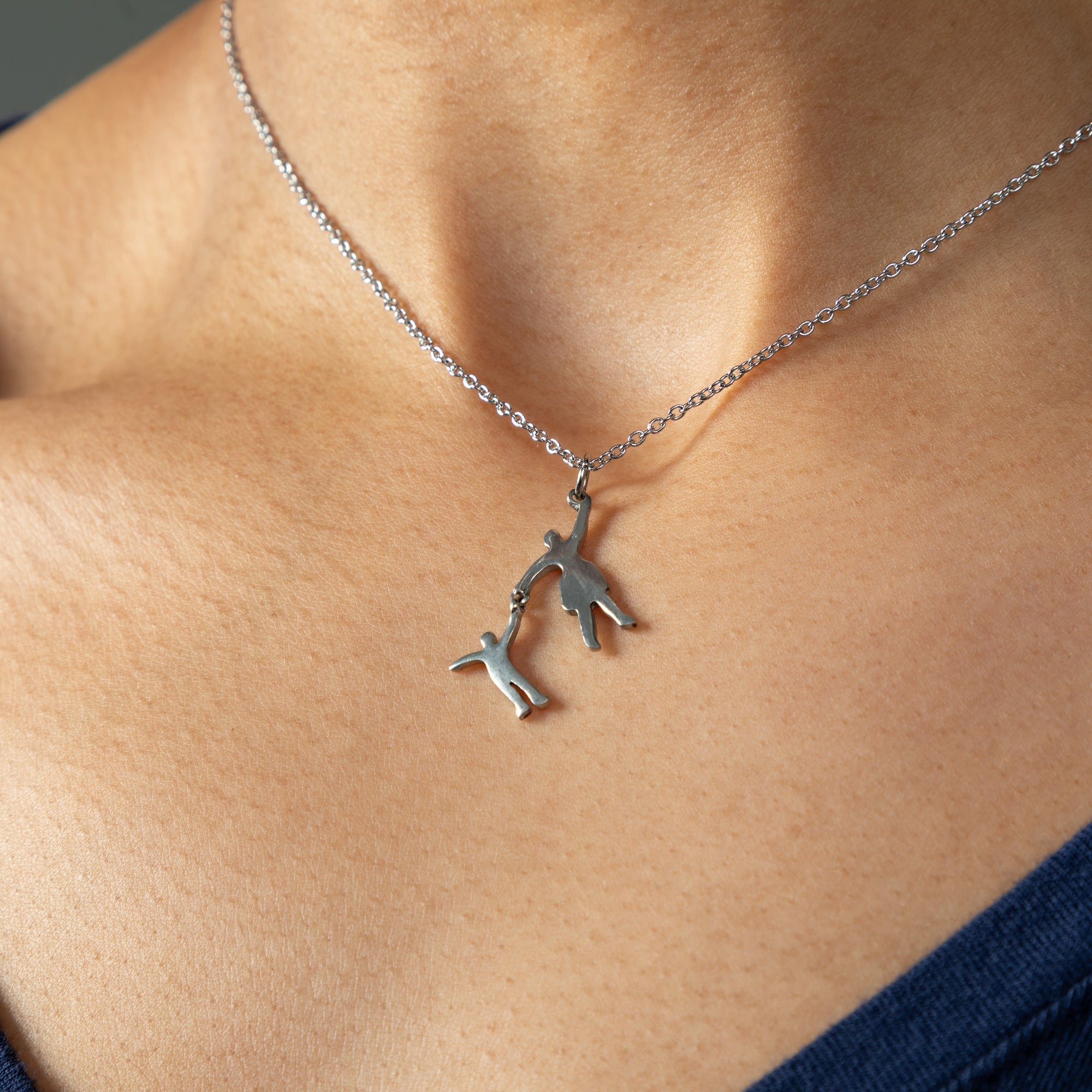 Mother & Daughter Always Necklace - Aaria Tees Aaria Tees