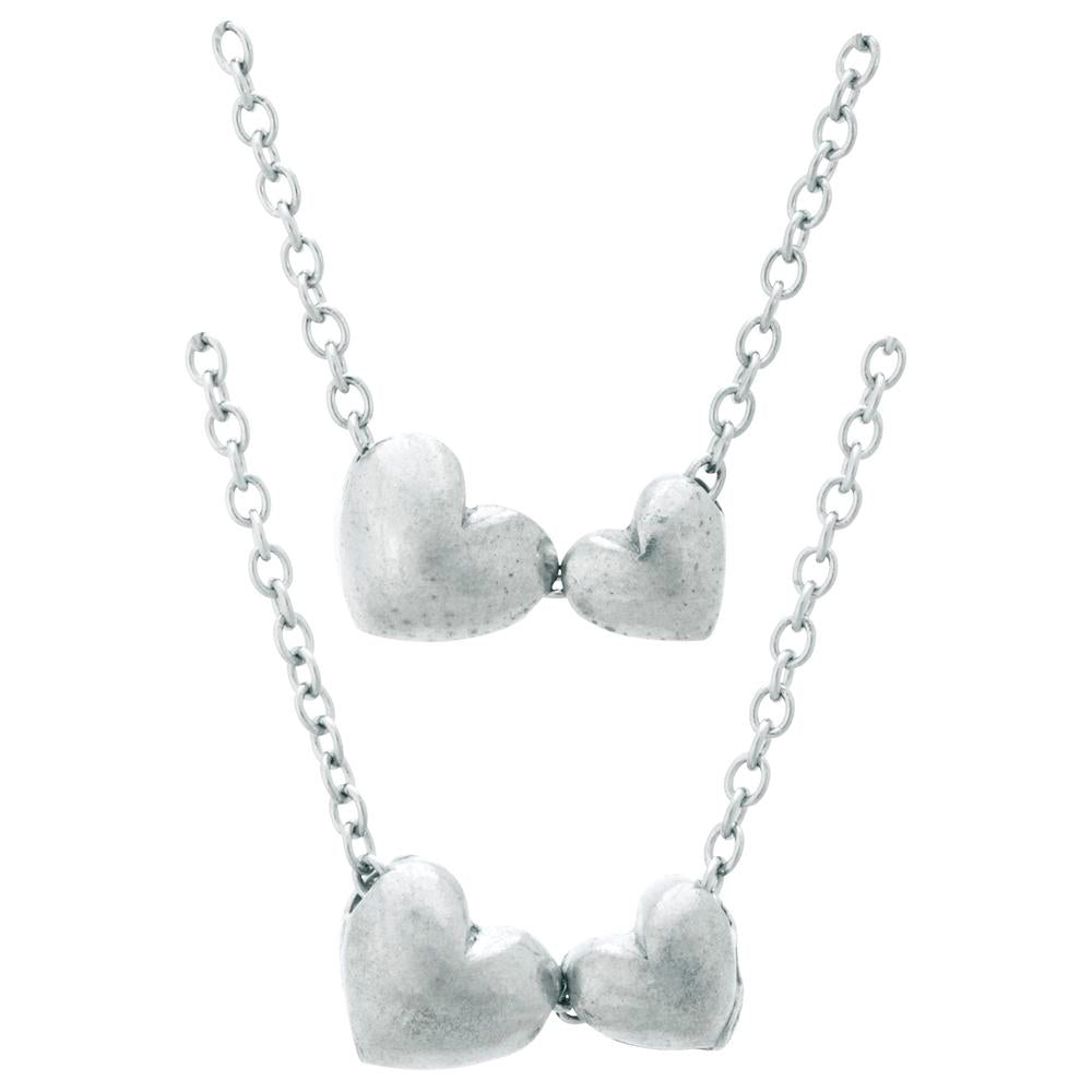Mom & Daughter Necklace Set - Aaria Tees Aaria Tees
