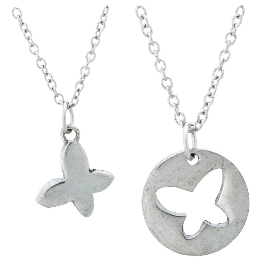 Mom & Daughter Necklace Set - Aaria Tees Aaria Tees