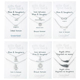 Mom & Daughter Necklace Set - Aaria Tees Aaria Tees
