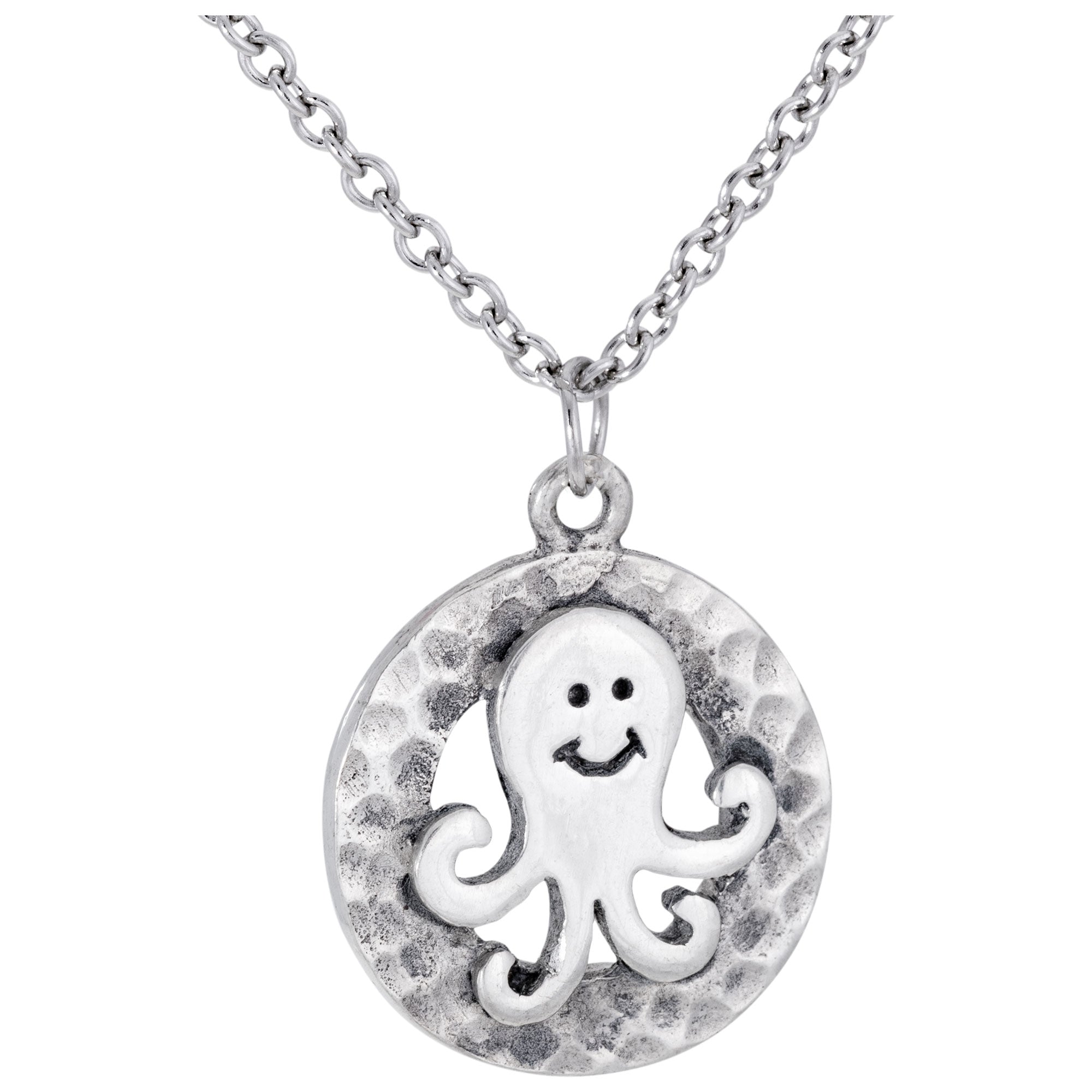 Under the Sea Pewter Necklace - Aaria Tees Aaria Tees