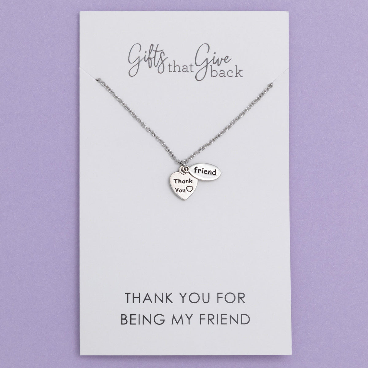Sisterly Love Necklace - Aaria Tees