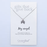 Angels Among Us Necklace - Aaria Tees Aaria Tees