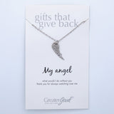 Angels Among Us Necklace - Aaria Tees Aaria Tees