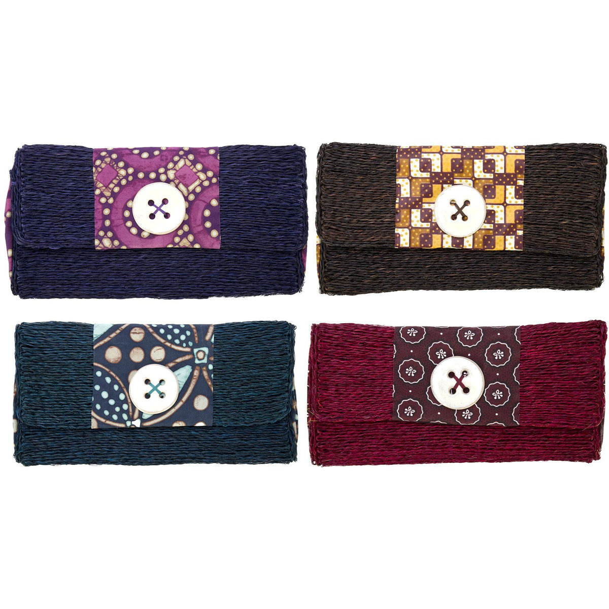 Swazi Sweetgrass Clutch - Aaria Tees