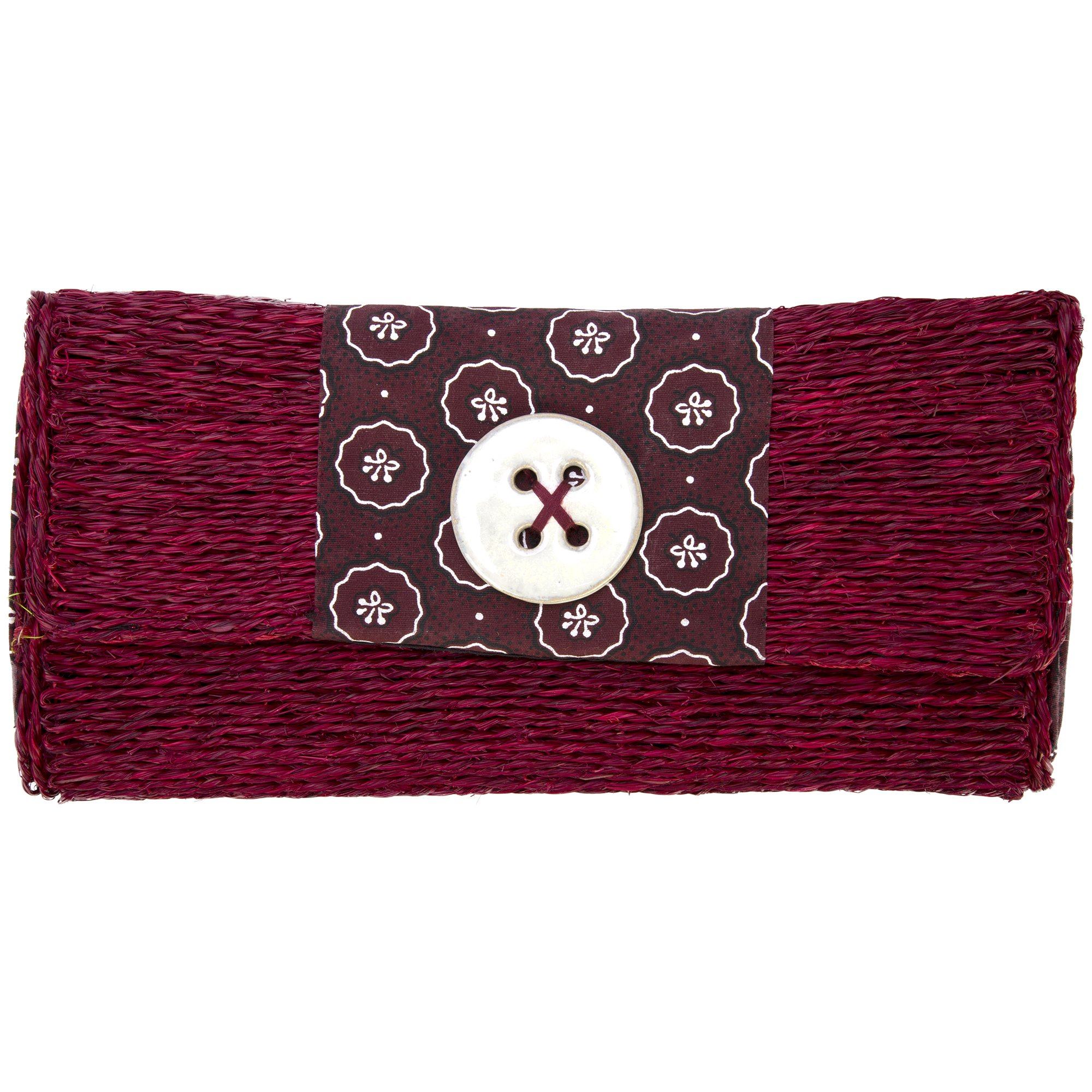 Swazi Sweetgrass Clutch - Aaria Tees Aaria Tees