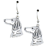 Recycled Sterling Dog Breed Earrings - Aaria Tees Aaria Tees