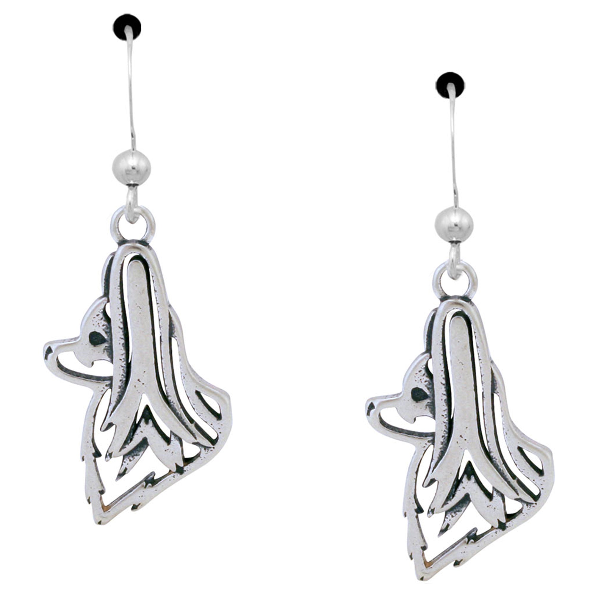 Recycled Sterling Dog Breed Earrings - Aaria Tees Aaria Tees