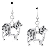 Recycled Sterling Dog Breed Earrings - Aaria Tees Aaria Tees