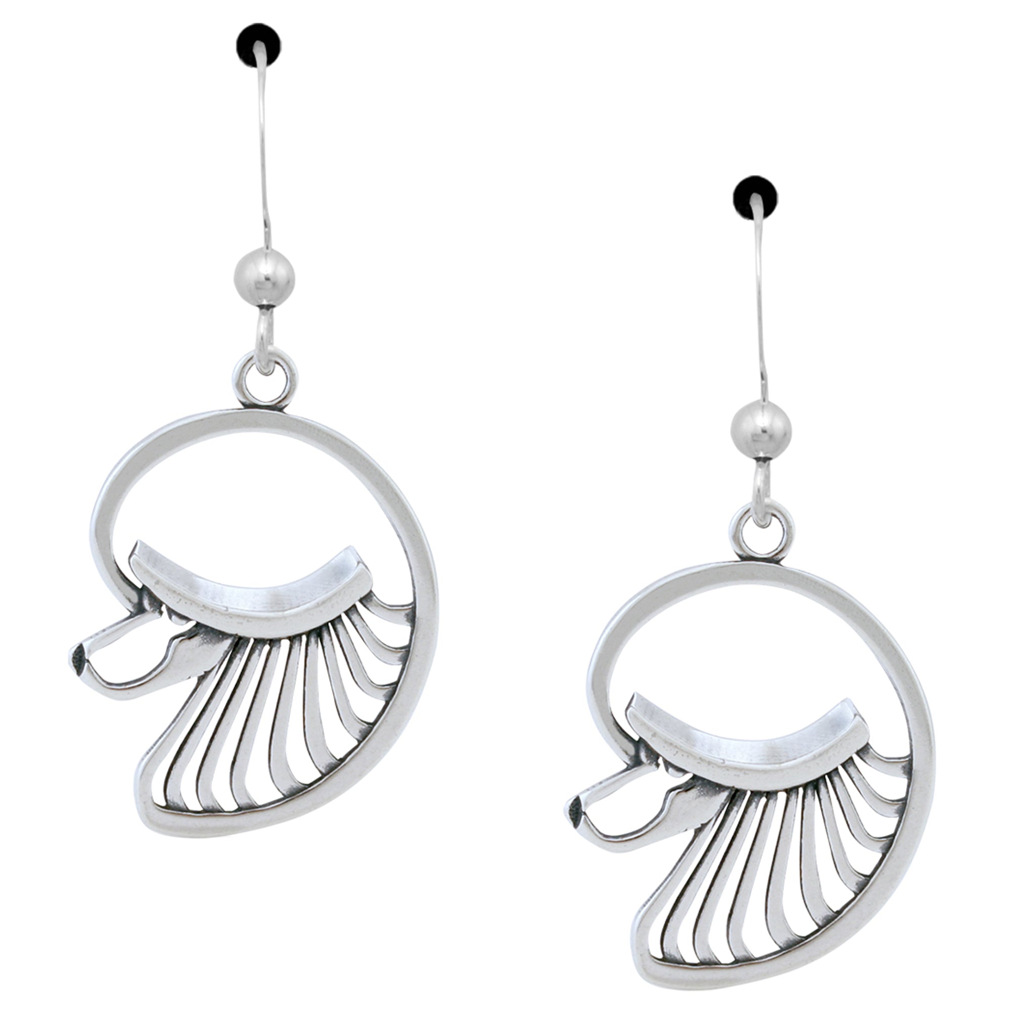 Recycled Sterling Dog Breed Earrings - Aaria Tees Aaria Tees