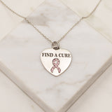 Cure In Your Heart Pewter Necklace! - Aaria Tees Aaria Tees