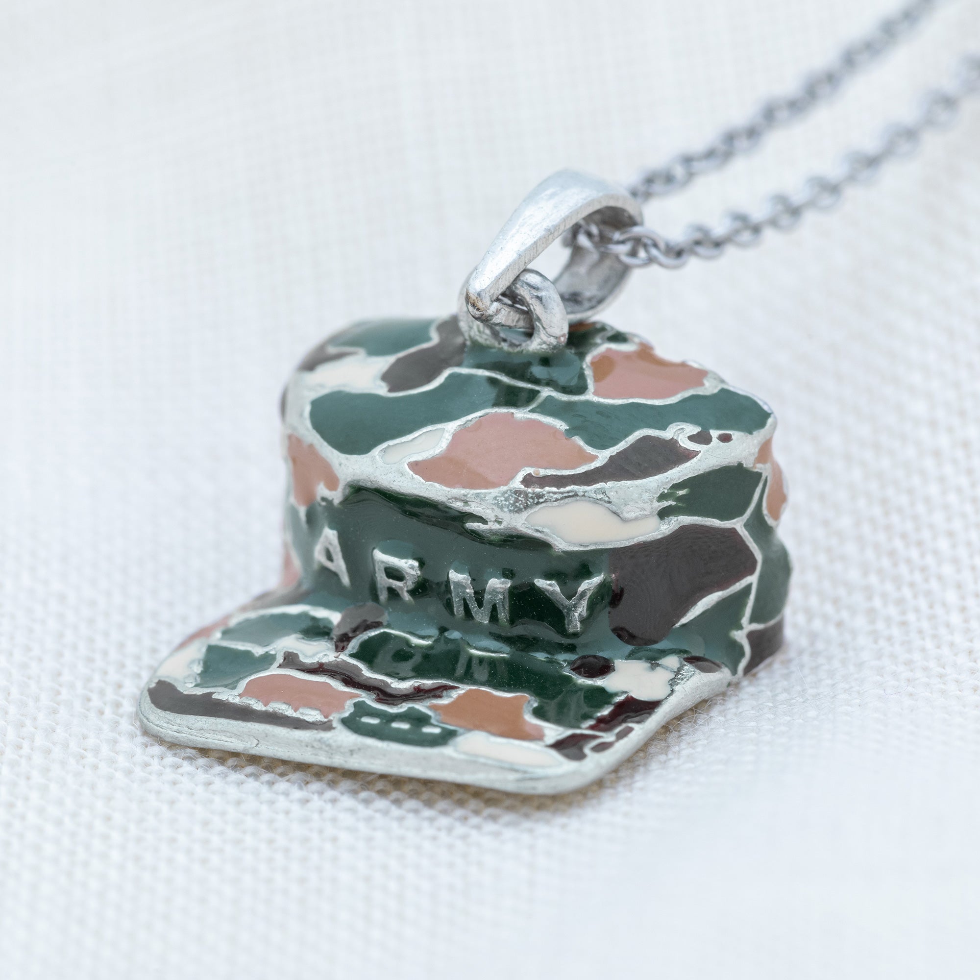 Military Hat Necklace - Aaria Tees Aaria Tees