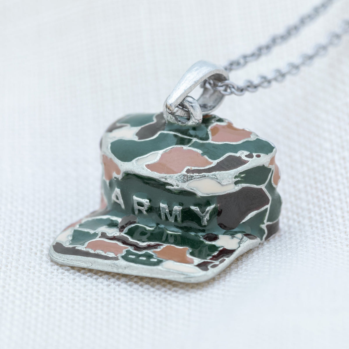 Military Hat Necklace - Aaria Tees