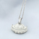 Military Hat Necklace - Aaria Tees Aaria Tees