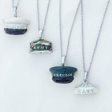 Military Hat Necklace - Aaria Tees Aaria Tees