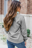 Gray Game Day Crew Neck Sweatshirt - Aaria Tees Aaria Tees