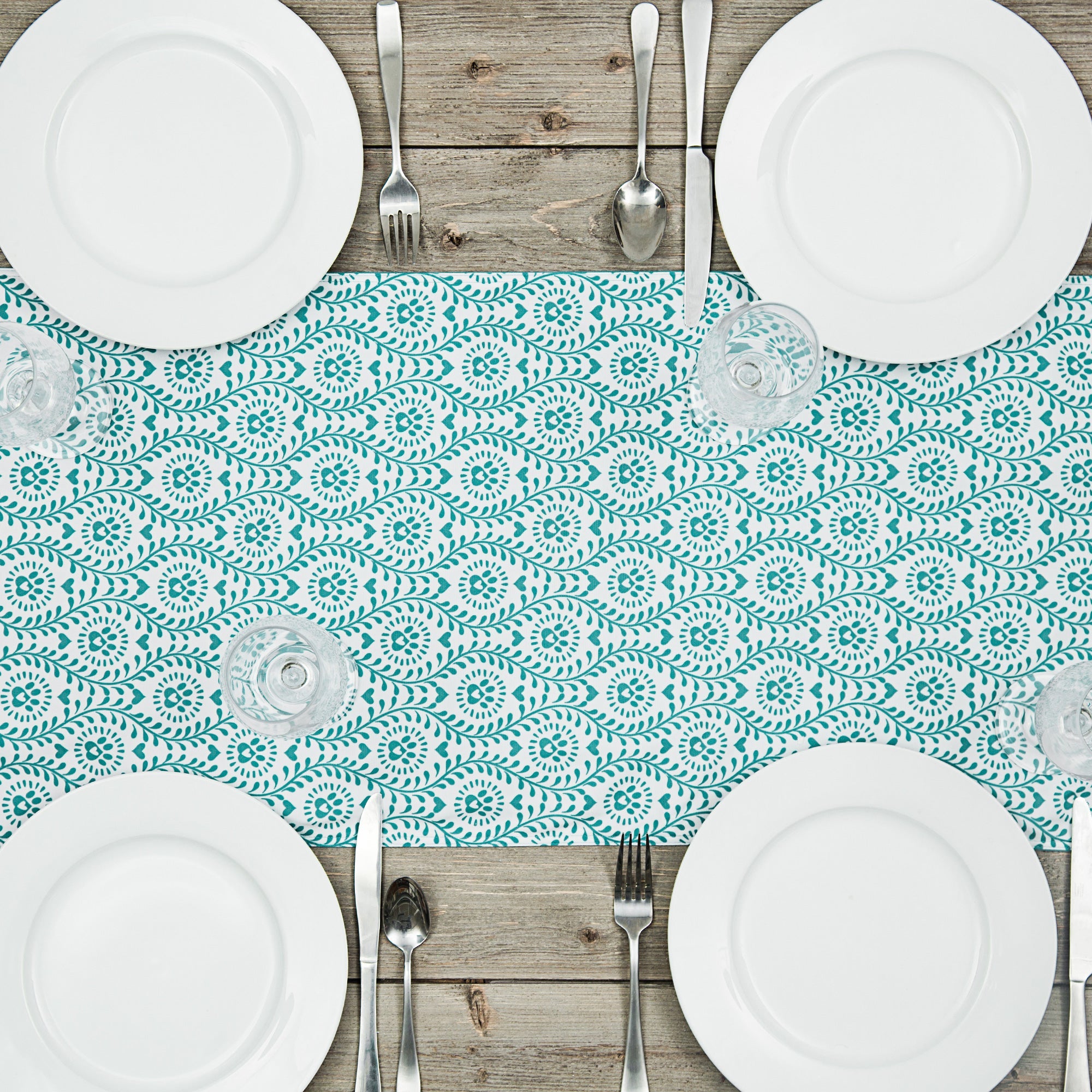 Patterned Table Runner - Aaria Tees Aaria Tees