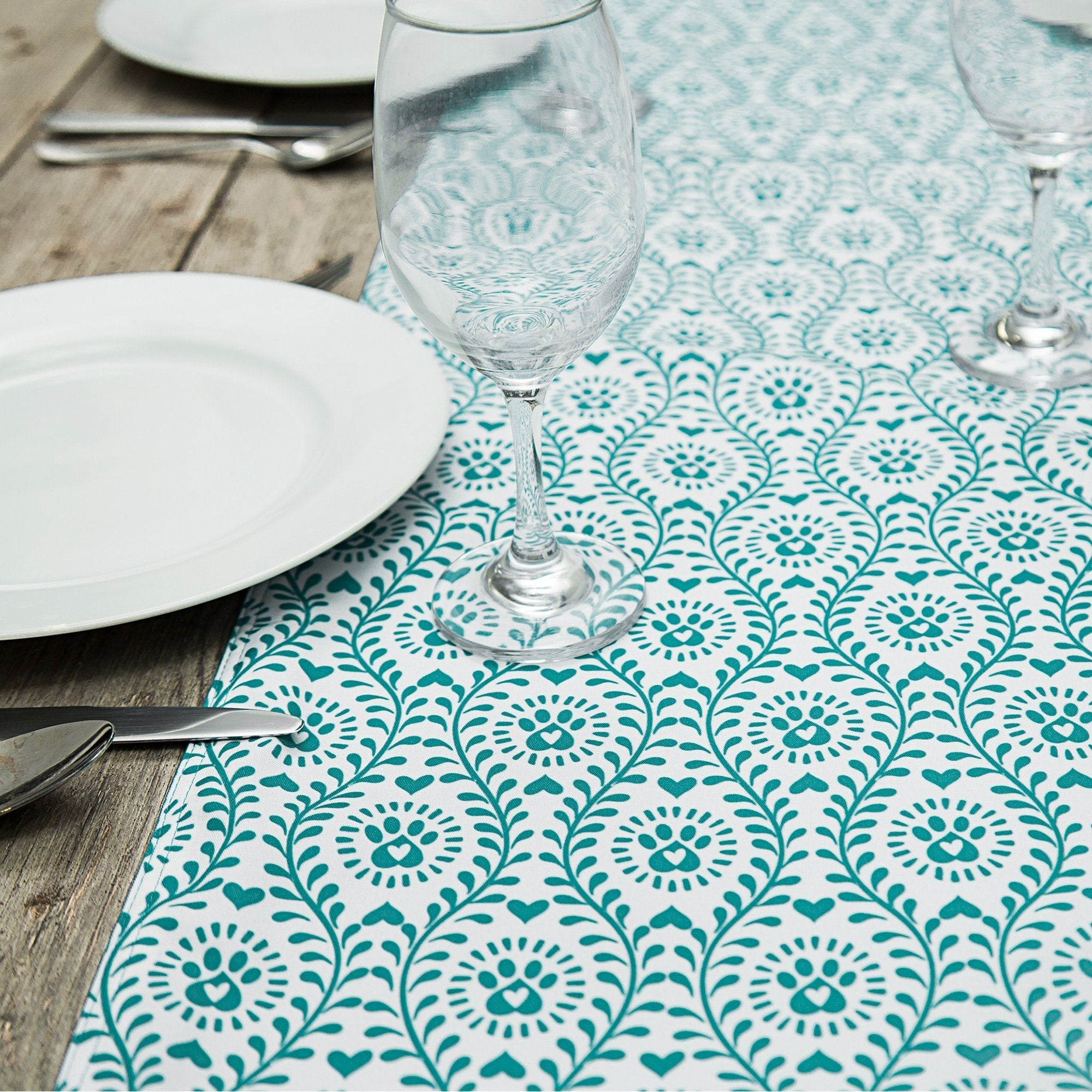Patterned Table Runner - Aaria Tees Aaria Tees