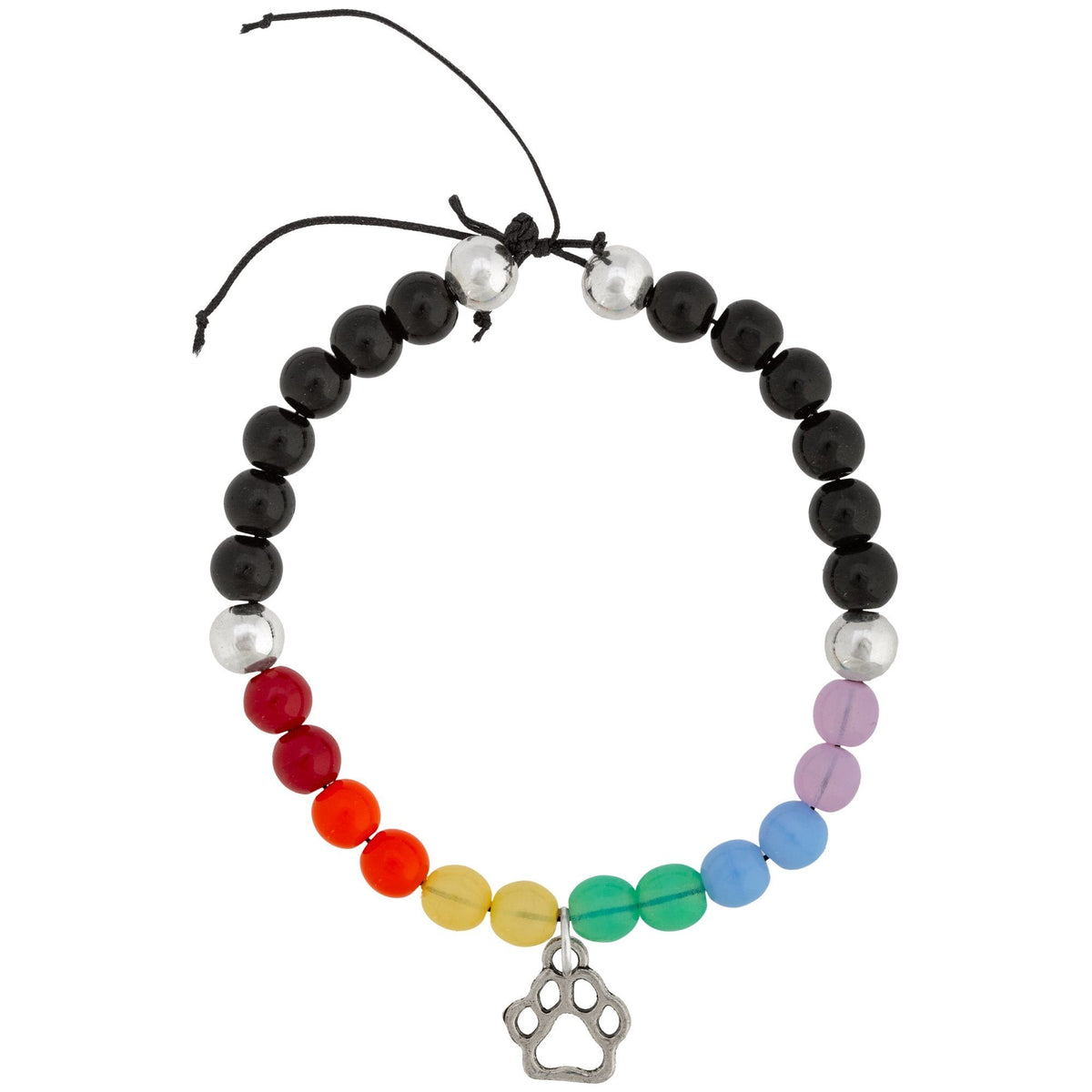 Rainbow Bridge Paw Adjustable Bracelet! - Aaria Tees