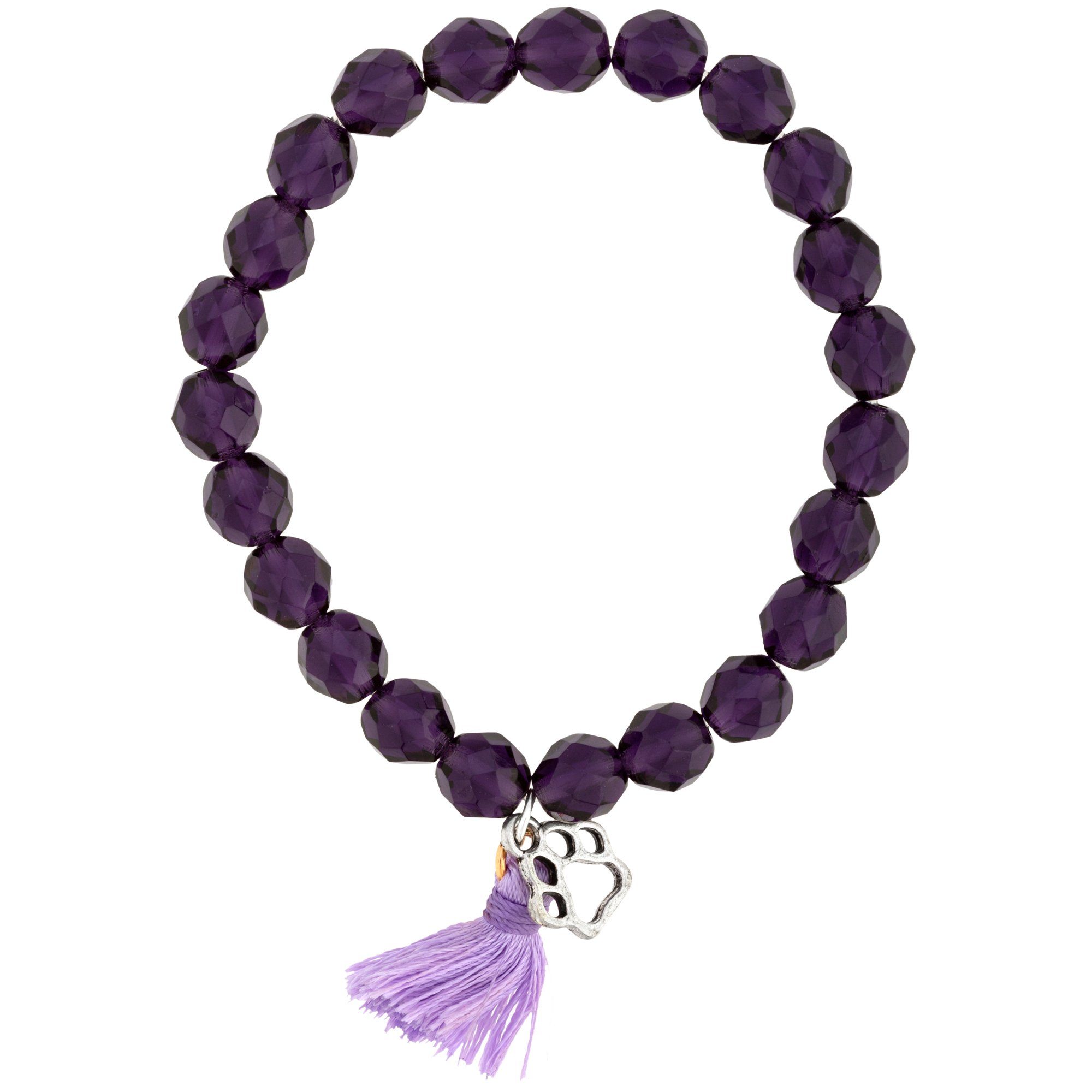 Paw Print Mala Bracelet - Aaria Tees Aaria Tees