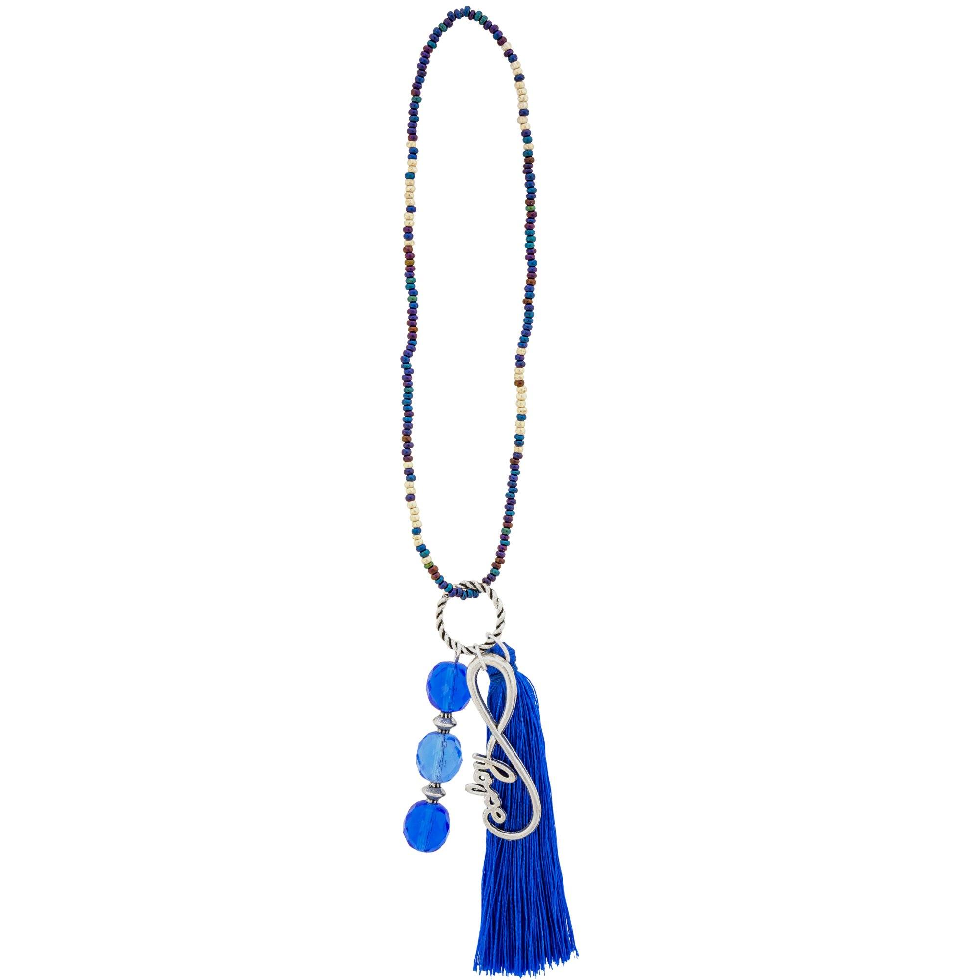 Blue Hope Beaded Bag Charm! - Aaria Tees Aaria Tees