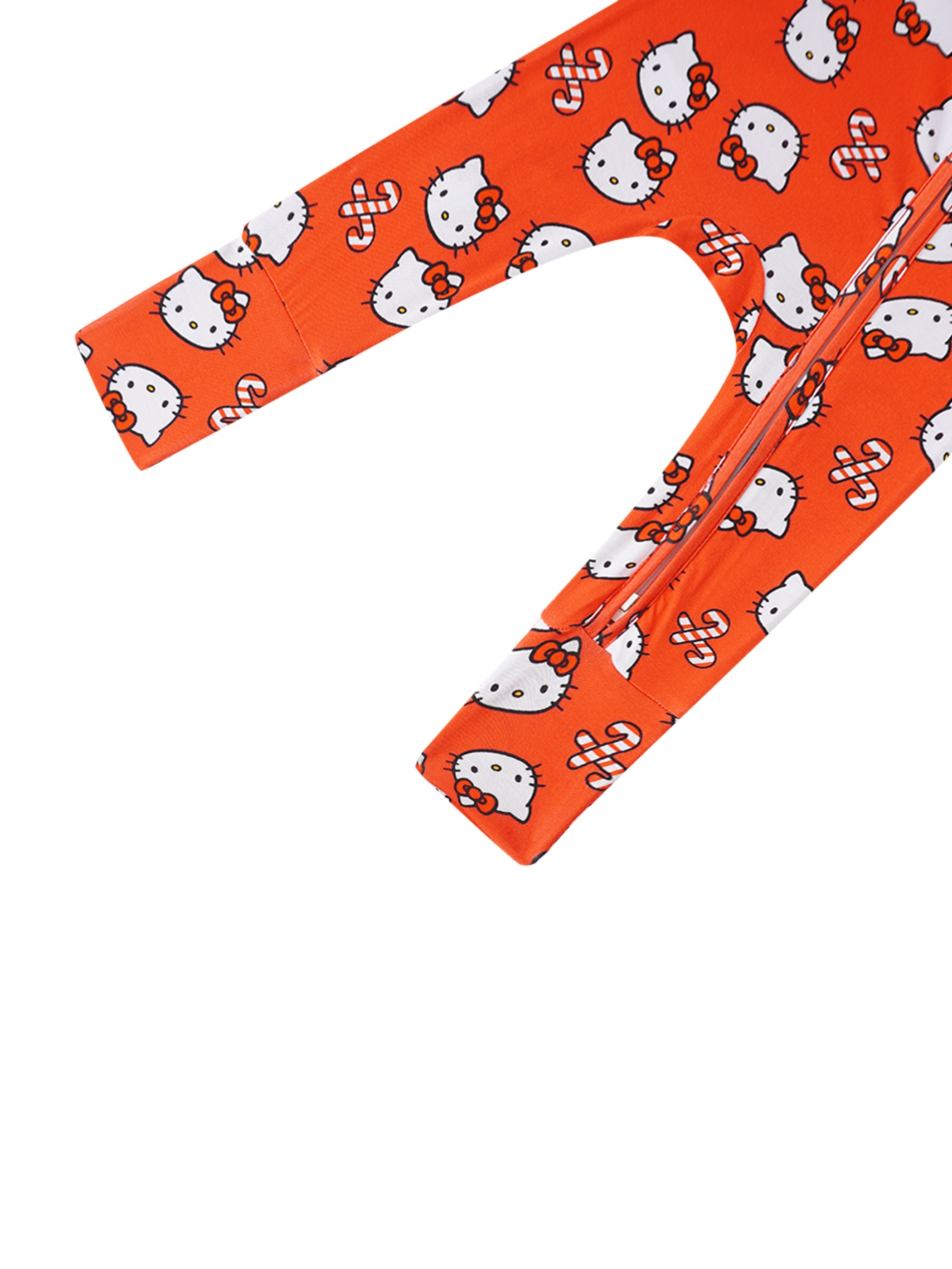 PoshTOT Sanrio Hello Kitty Red Bamboo Baby Convertible Zippy Romper - Aaria Tees Aaria Tees