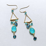 Rainbow Chandie Earrings Aaria Tees