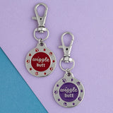 Wiggle Butt Pet Tag - Aaria Tees Aaria Tees
