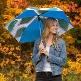 Peacock Splash Umbrella - Aaria Tees Aaria Tees